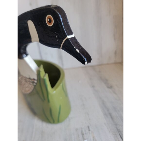 Andrea West 1981 vintage duck plant planter home decor - Picture 13 of 15